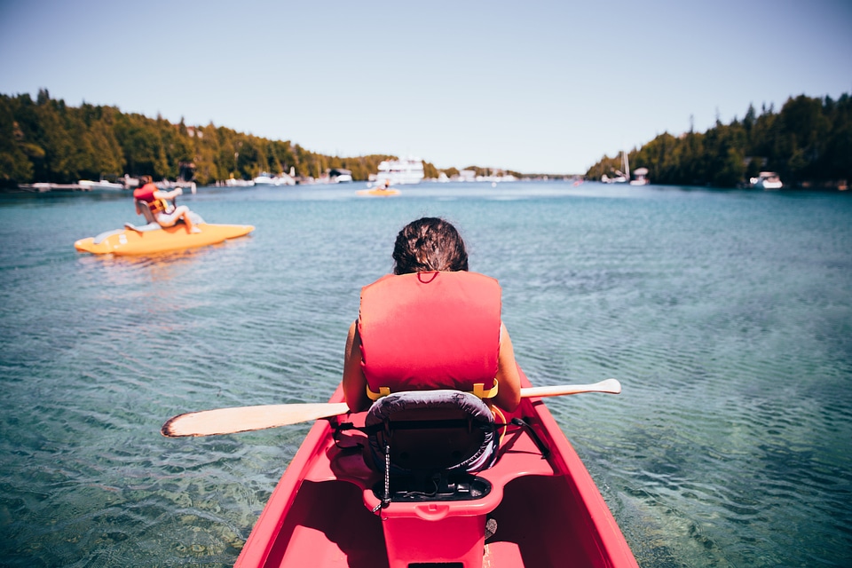 Resting From Paddling
