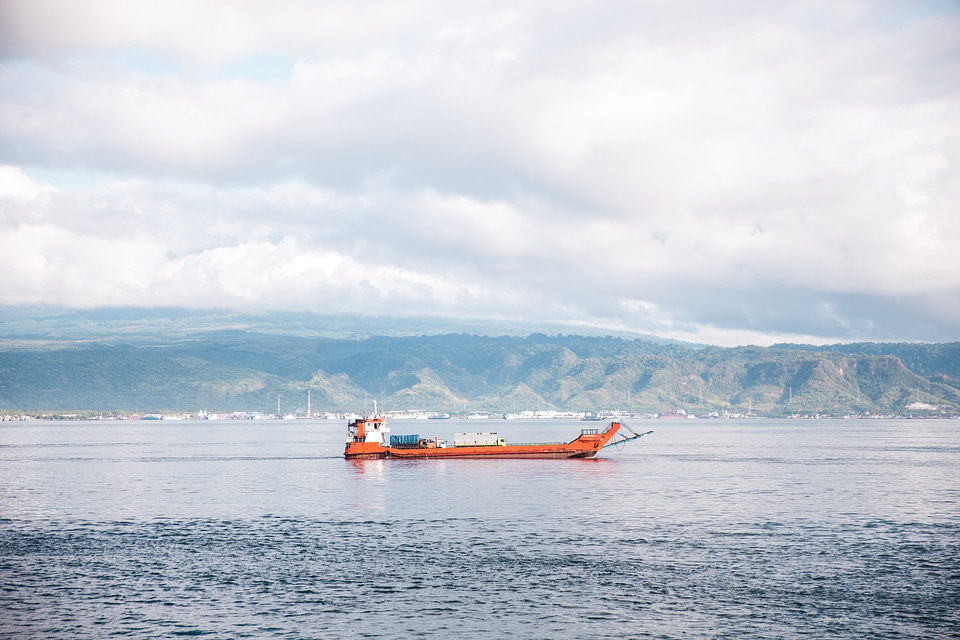 Boat In Ocean Indonesia