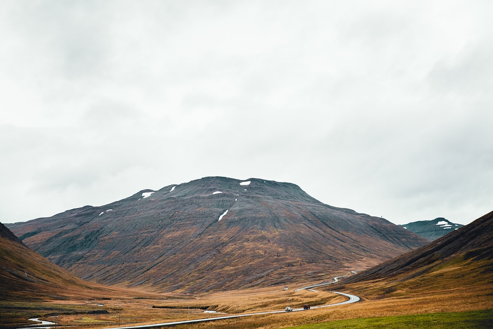 Volcanic Hillside Road photo