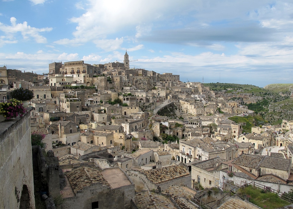 Middle ages italy village