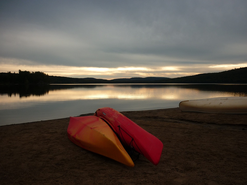 Lake romance autumn
