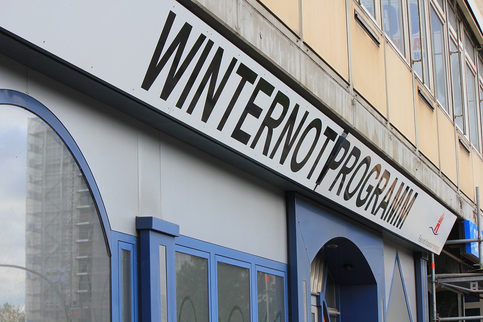 Winternotprogramm in Hamburg