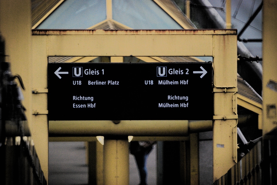 Subway station ETEC-Savigny-Street, Essen photo