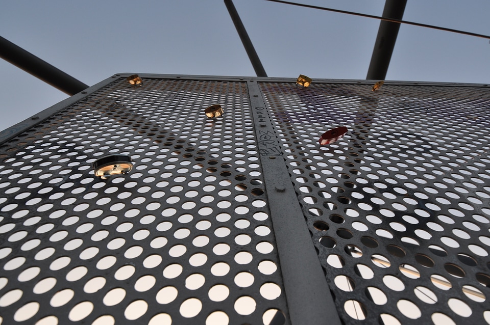 Love locks at Tetraeder Bottrop