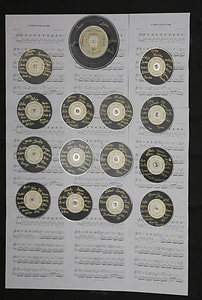 Nostalgia vinyl plate paper