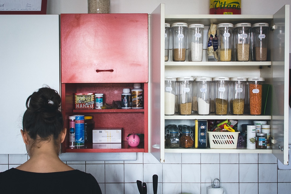 Vintage kitchen at home