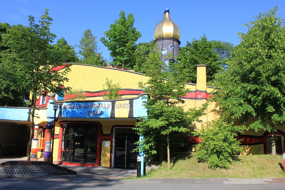 Ronald McDonald house in Essen, Germany
