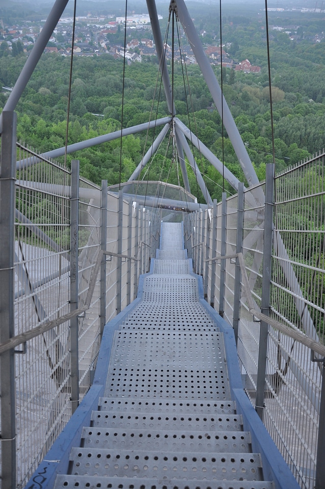 Stairway up to the Tetrahedron in Bottrop