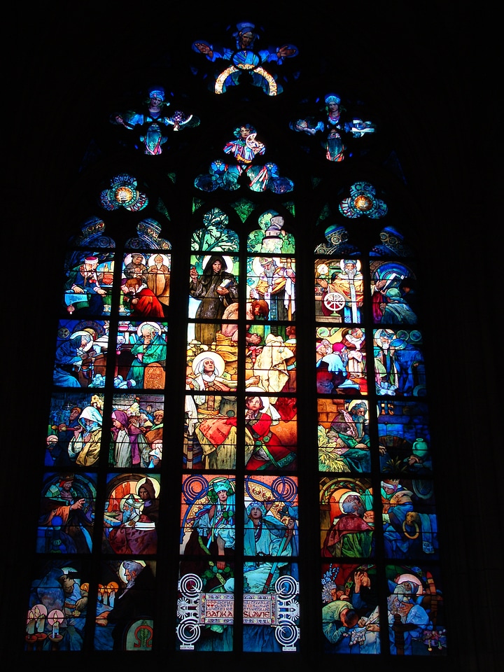 Coloful light symbol