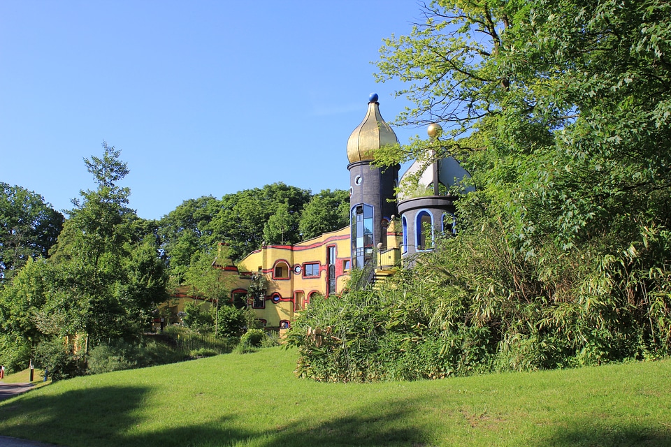 Hundertwasser house in Essen, Germany