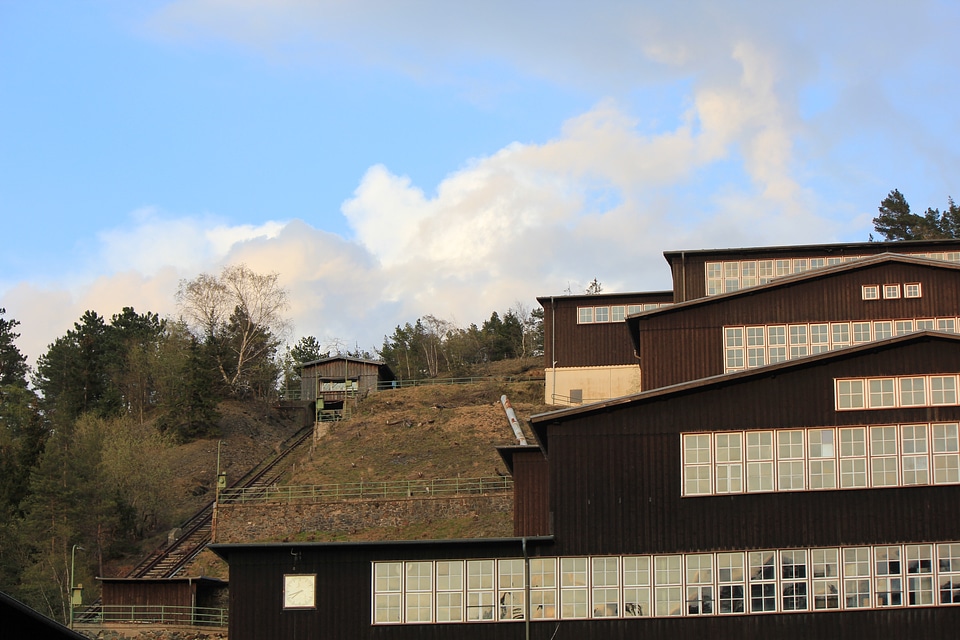 Buildings at Rammelsberg mine