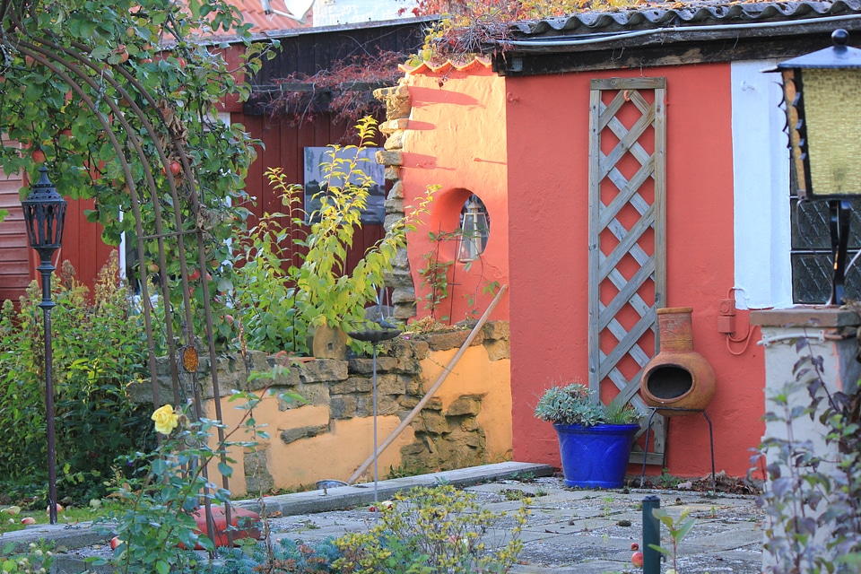 Garden in the mould of Toskana