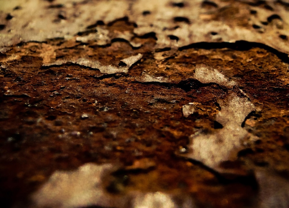 Surface old rusty photo