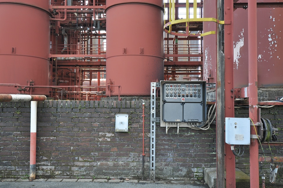 Machinery at Zeche Zollverein
