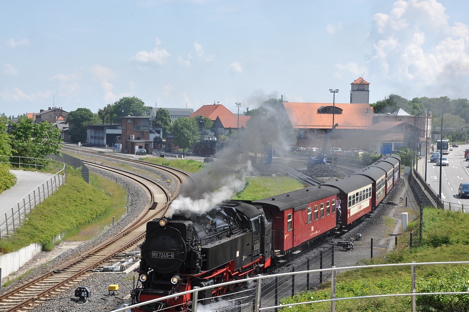 German steam engine No.16
