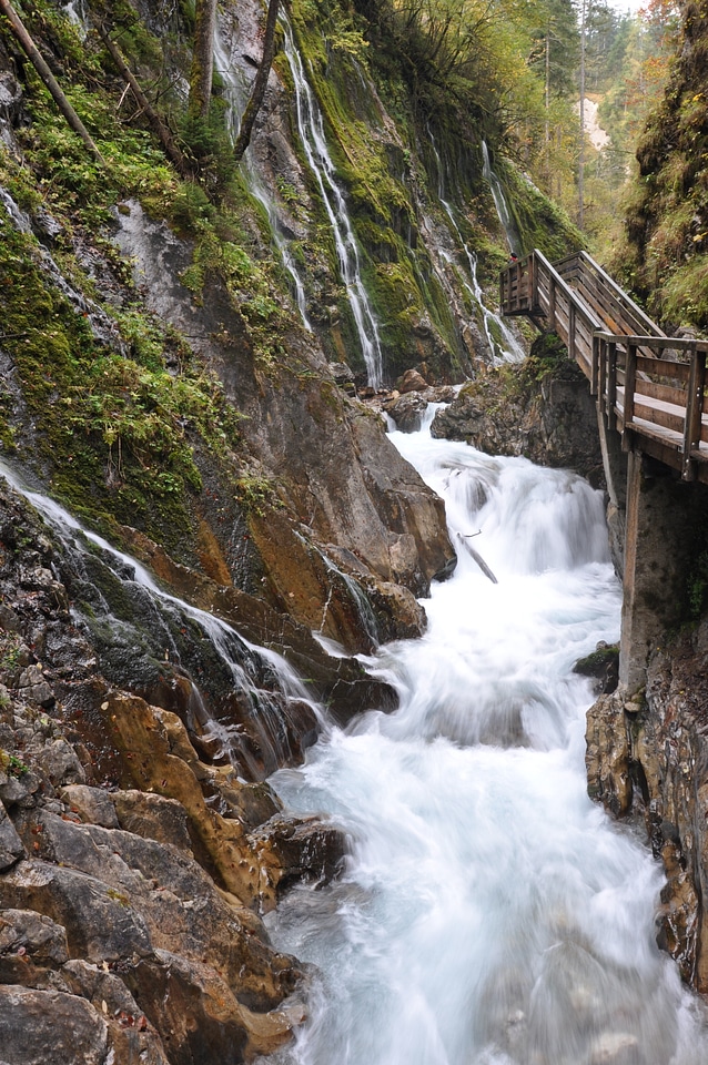 Wildbachklamm ravine near Berchtesgaden