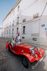 Marriage sedan groom