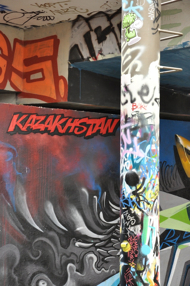 Public graffiti in Prague