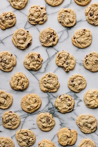 Homemade Cookies with Chocolate Chips photo