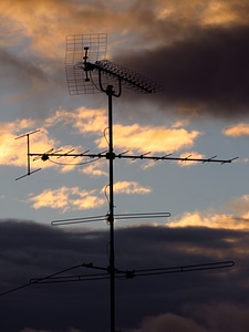 Tv tv antenna sky