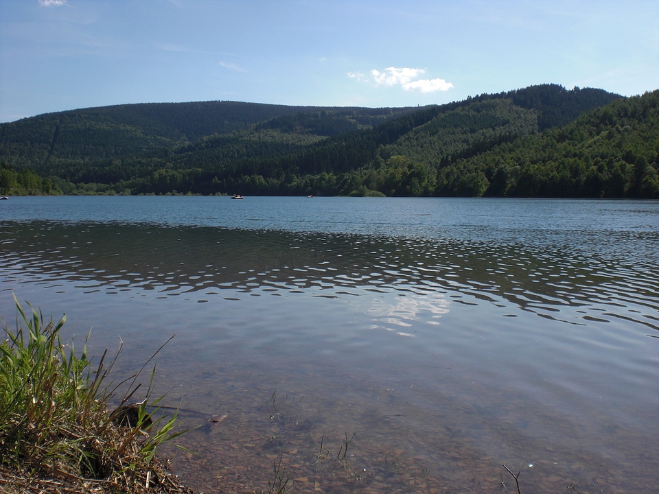 Scene at Granetalsperre reservoir No.2