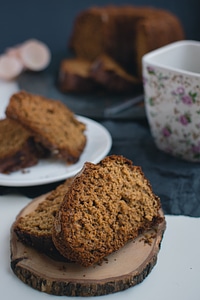 Traditional Czech bun Bábovka photo