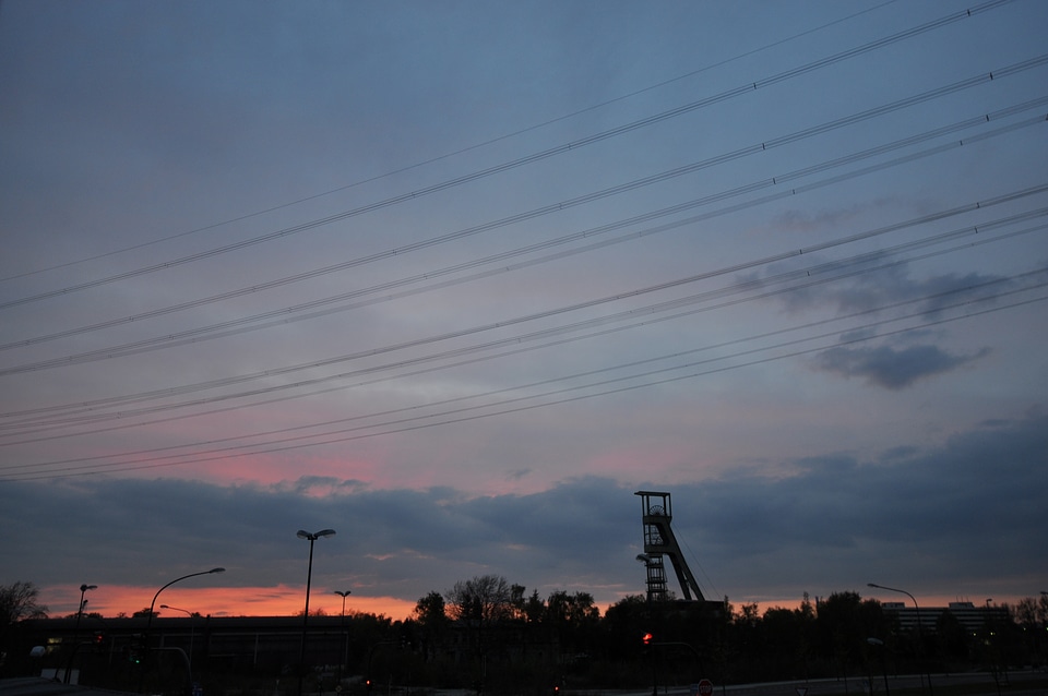 Sundown at Zeche Amalie