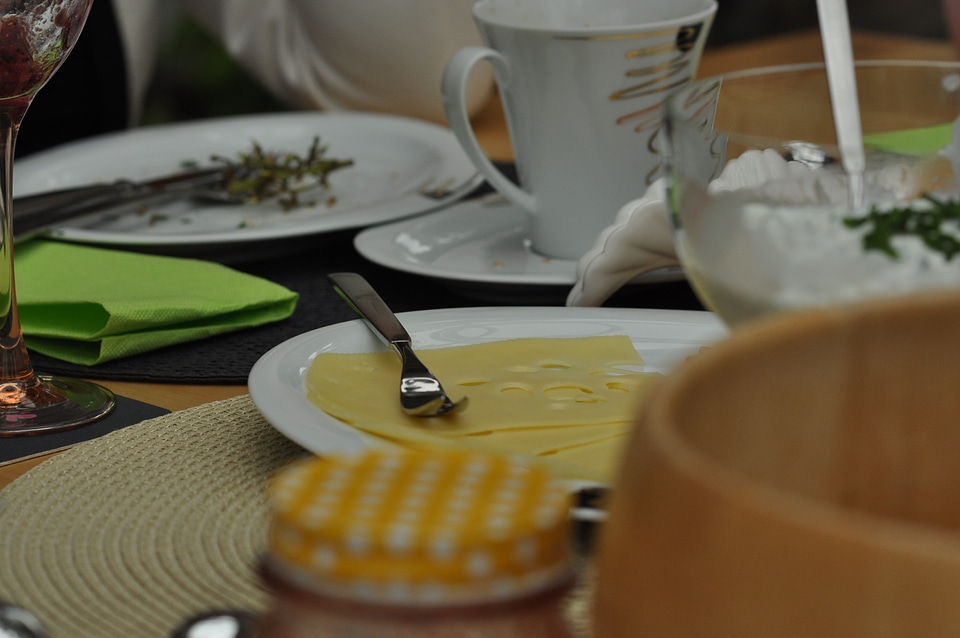 Breakfast details – cheese