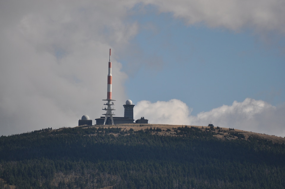 Transmitter station on the Brocken