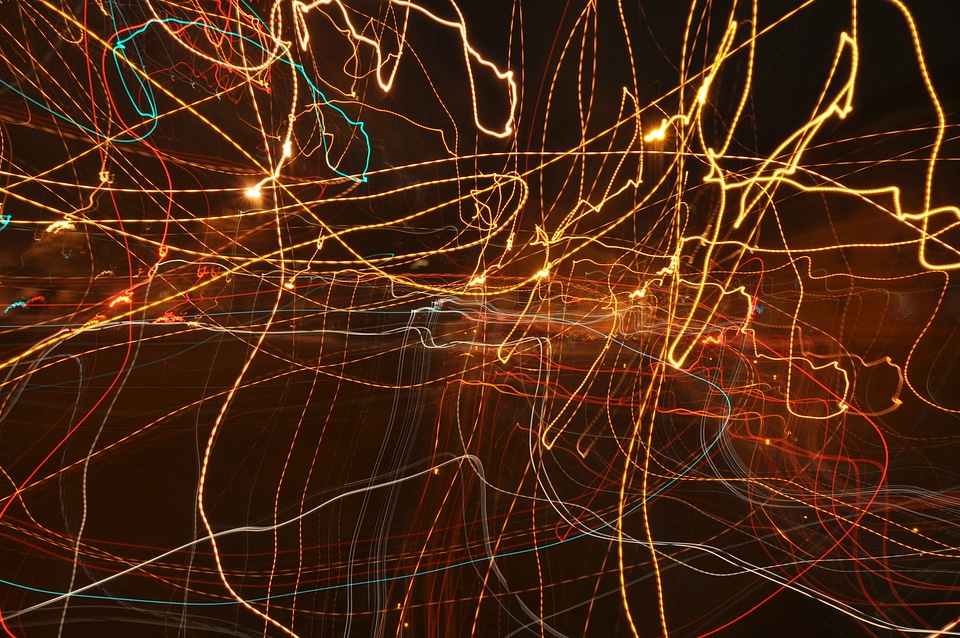 Abstract traffic lights