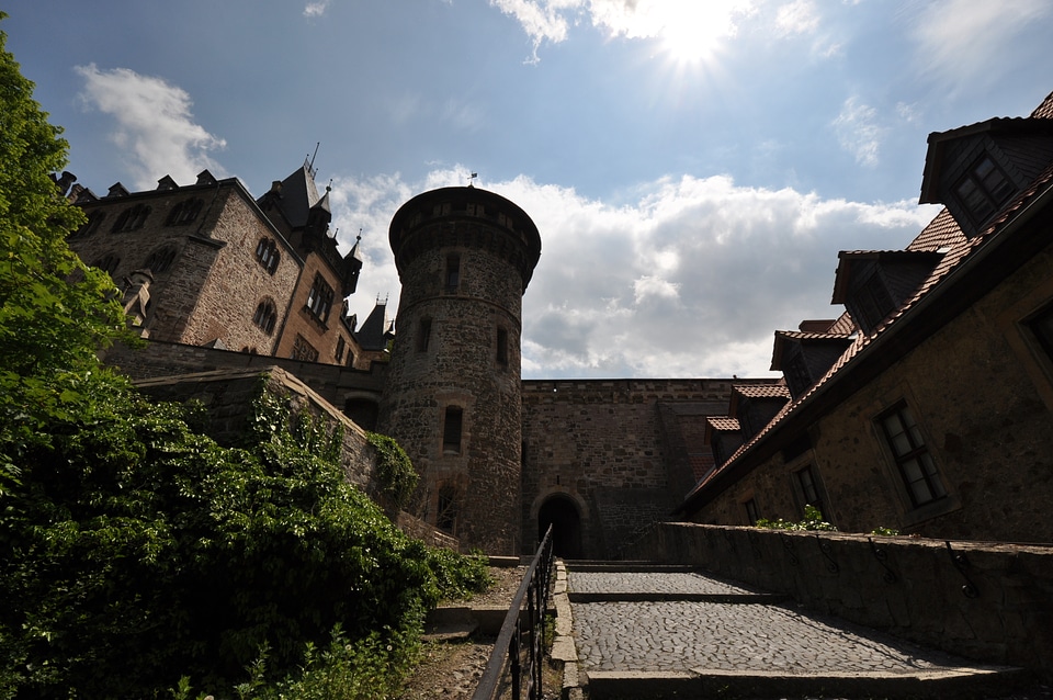 Stairway to castle Wernigerode