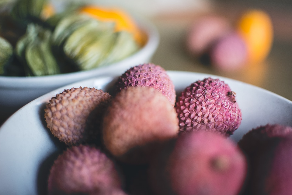 Kumquats and litchi