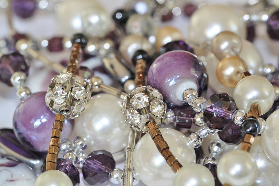 Necklace pearl beautiful
