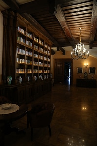 Library residential cabinet