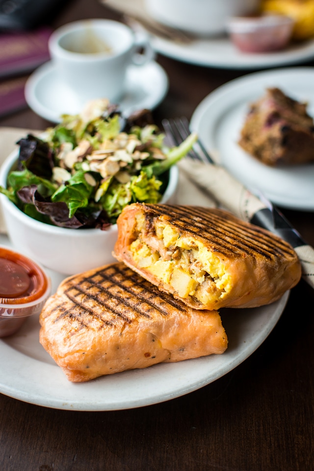 Vancouver breakfast burrito photo