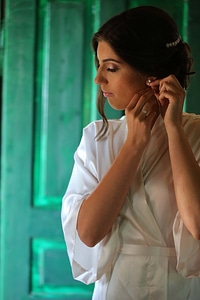 Silk dress domestic