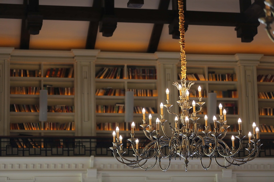 Fancy elegant chandelier
