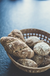 Homemade wholewheat bread photo