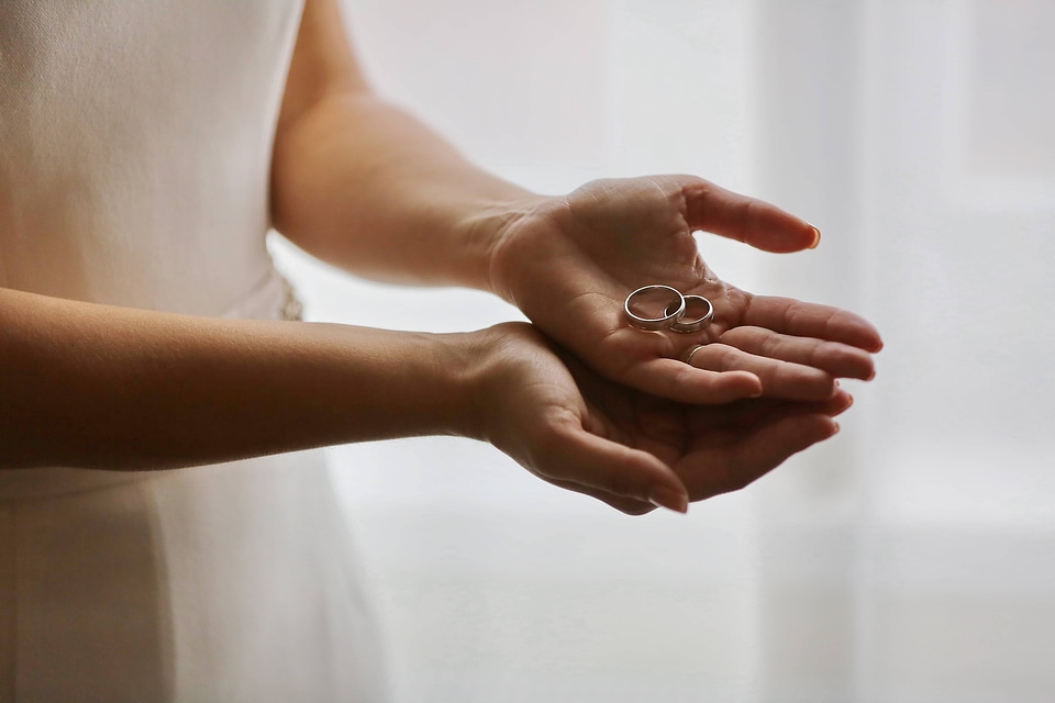 Rings wedding ring hands