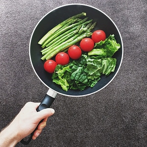 Vegetables in the Pan photo