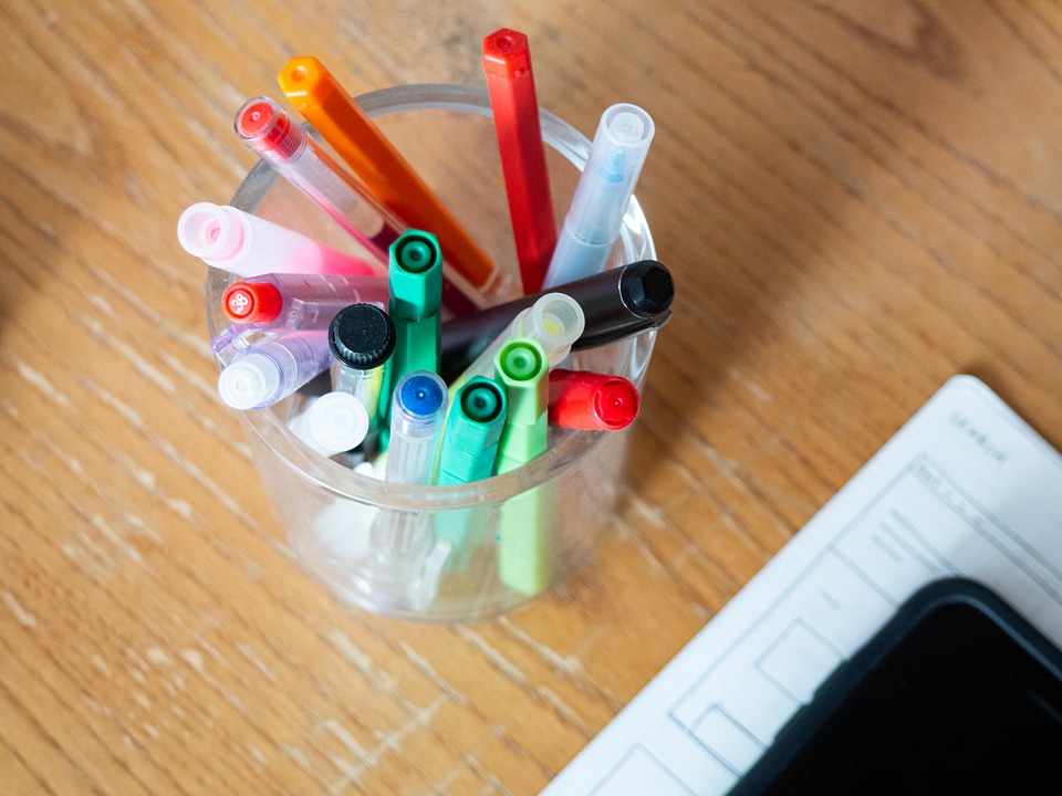 Pens with Notebook