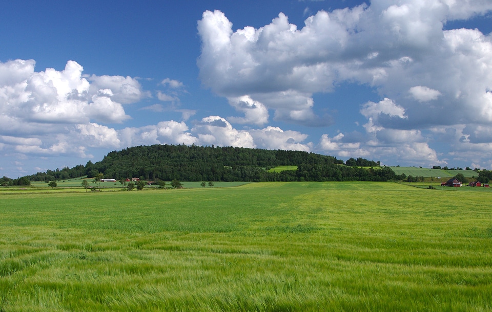 Clouds summer spring photo