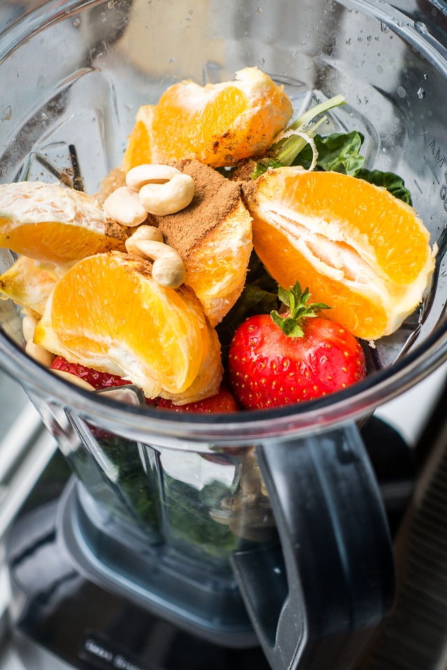 Healthy smoothie ingredients