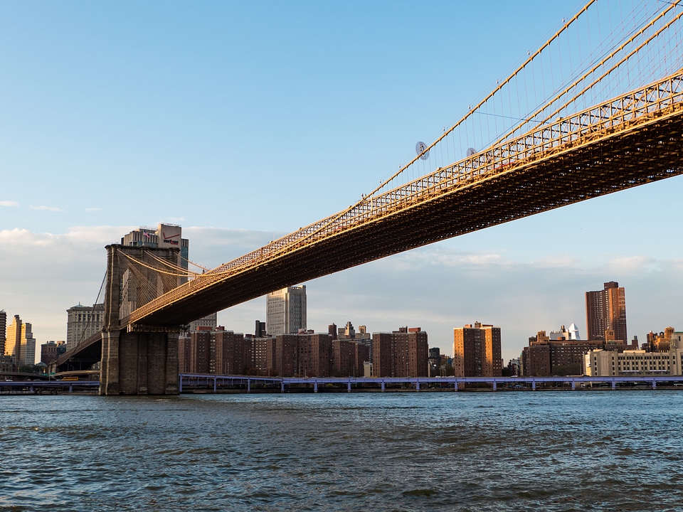 City Bridge Over Ocean