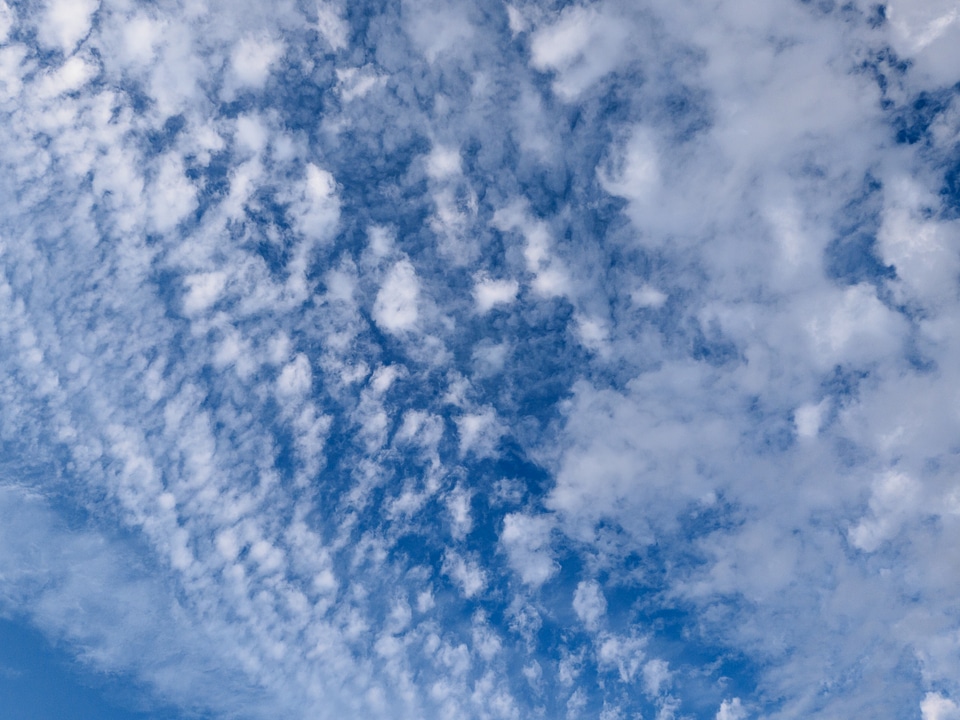 Blue Sky with Clouds