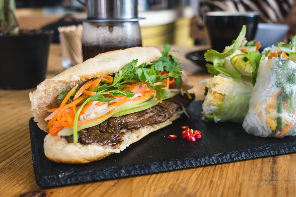 Vietnamese baguette banh mi
