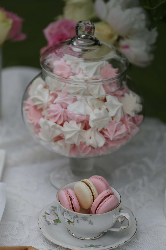 Cookies handmade pinkish