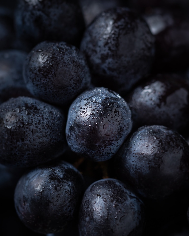 Plums close up shot