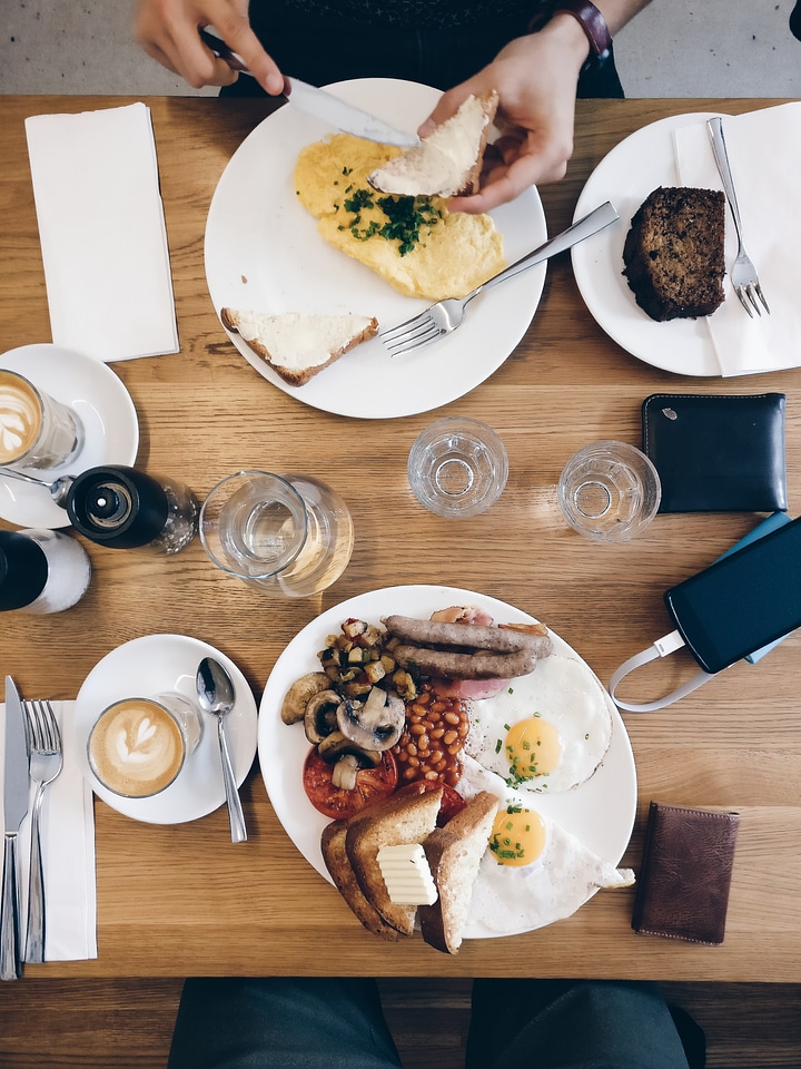 Breakfast Served with Coffee