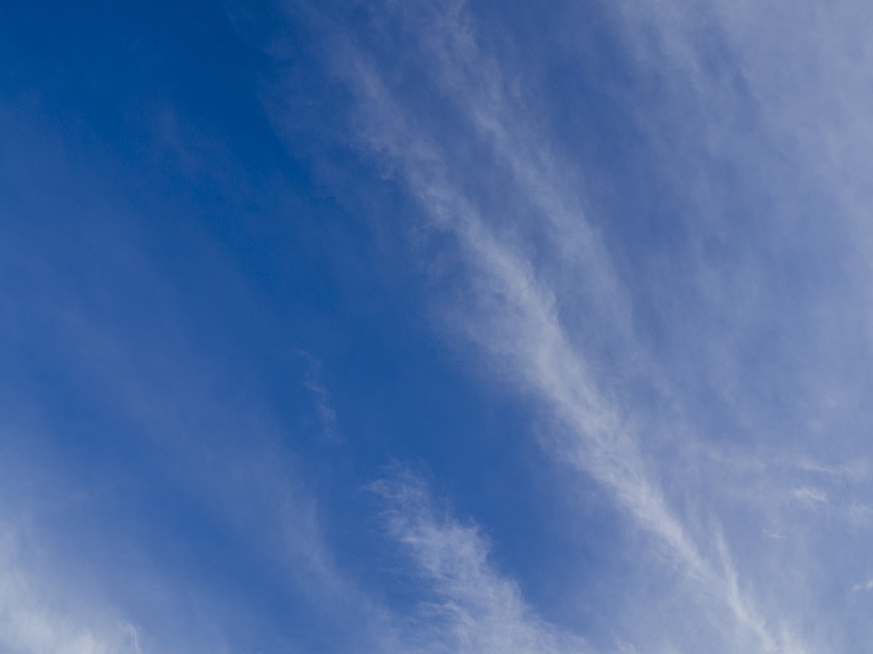 Blue Sky and Clouds